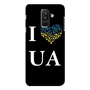 Силиконовый Чехол на Samsung Galaxy A6 Plus 2018 ( A605) (Я-Украина) (I Love UA)