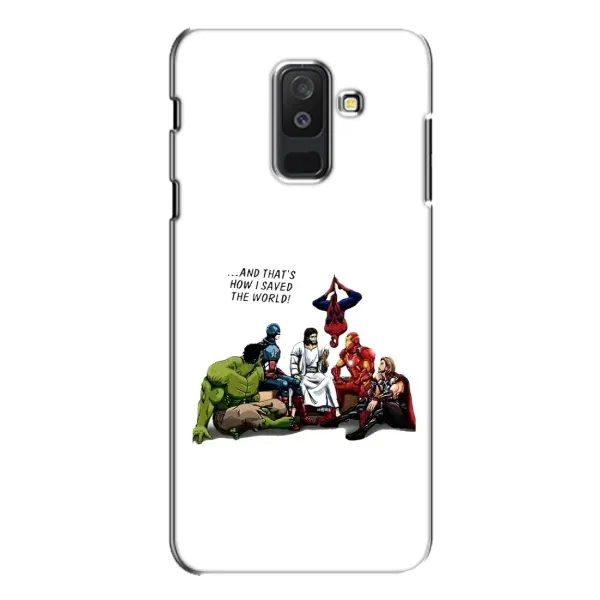 Чехол с рисунком «Иисус супергерой» для Samsung Galaxy A6 Plus 2018 (A605) Чехол с рисунком «Иисус супергерой» для Samsung Galaxy A6 Plus 2018 (A605)