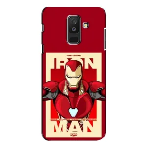 Чехол Супергерой Железный человек на Samsung Galaxy A6 Plus 2018 ( A605) (Iron man)