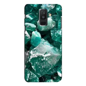 Чохол (Дорого-богато) на Samsung Galaxy A6 Plus 2018 ( A605) (Смарагд)