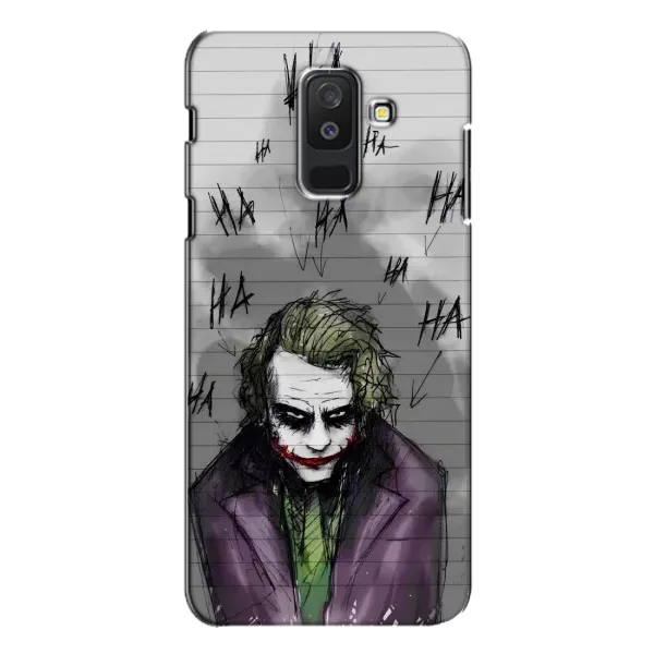 Чехол с рисунком «Joker клоун» для Samsung Galaxy A6 Plus 2018 (A605) Чехол с рисунком «Joker клоун» для Samsung Galaxy A6 Plus 2018 (A605)