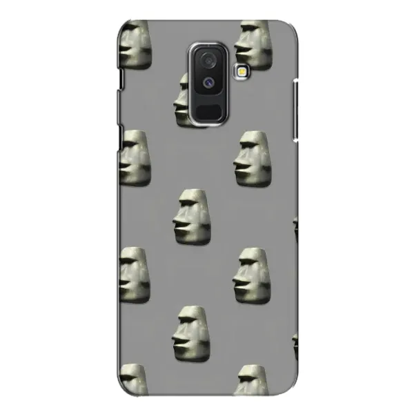 Чехол с рисунком «Каменное лицо» для Samsung Galaxy A6 Plus 2018 (A605) Чехол с рисунком «Каменное лицо» для Samsung Galaxy A6 Plus 2018 (A605)