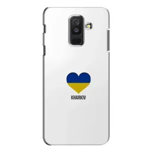 Чехлы силиконовые (Город Харьков) на Самсунг А6 Плюс 2018 (Kharkiv)