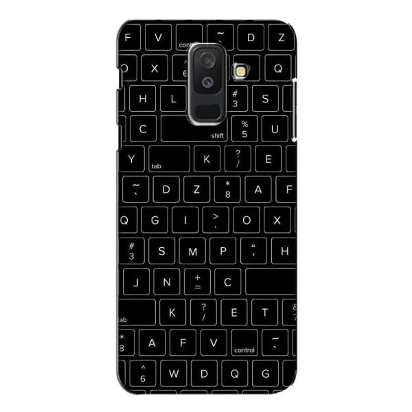 Чехол с рисунком «Клавиатура» для Samsung Galaxy A6 Plus 2018 (A605) Чехол с рисунком «Клавиатура» для Samsung Galaxy A6 Plus 2018 (A605)