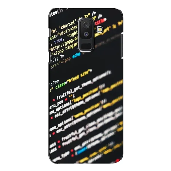 Чехол с рисунком «Код» для Samsung Galaxy A6 Plus 2018 (A605) Чехол с рисунком «Код» для Samsung Galaxy A6 Plus 2018 (A605)