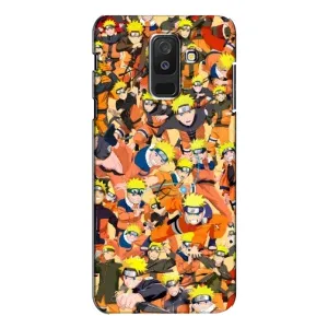 Чехлы с принтом Наруто на Samsung Galaxy A6 Plus 2018 ( A605) (Коллаж Наруто)