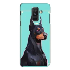 Чохол ДОБЕРМАН для Samsung Galaxy A6 Plus 2018 ( A605) (Король доберман)