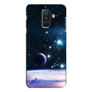Чохол (ТПУ) з планетами на Samsung Galaxy A6 Plus 2018 ( A605) (Космічний вид)