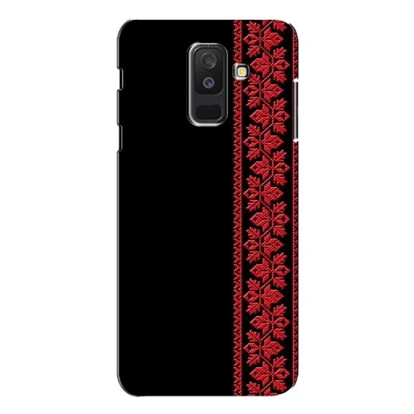 Чехол с рисунком «Красная Вышиванка» для Samsung Galaxy A6 Plus 2018 (A605) Чехол с рисунком «Красная Вышиванка» для Samsung Galaxy A6 Plus 2018 (A605)