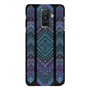 Силиконовый Чехол на Samsung Galaxy A6 Plus 2018 ( A605) (Крутой орнамент)