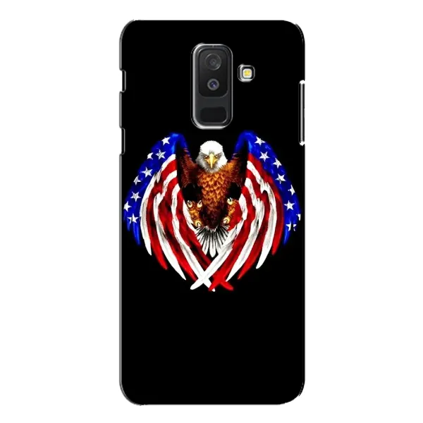 Чехол с рисунком «Крылья США» для Samsung Galaxy A6 Plus 2018 (A605) Чехол с рисунком «Крылья США» для Samsung Galaxy A6 Plus 2018 (A605)