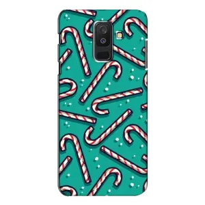 Силіконовий бампер на різдво для Samsung Galaxy A6 Plus 2018 ( A605) (Льодяники)