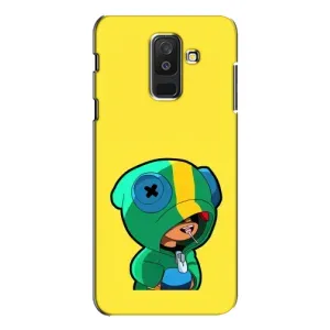 Чохол Бравл Старс для Samsung Galaxy A6 Plus 2018 ( A605) (Леон (LEON))