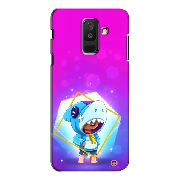 Чехол с рисунком «Леон в костюме Акулы» для Samsung Galaxy A6 Plus 2018 (A605)