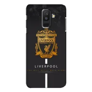 Силиконовые Чехлы принт Футбол на Samsung Galaxy A6 Plus 2018 ( A605) (Liverpool)