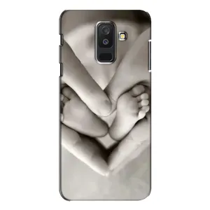 Чехлы для МАМЫ на Samsung Galaxy A6 Plus 2018 ( A605) (Любящие руки)