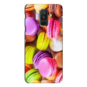Чехол с изображением вкусной еды для Samsung Galaxy A6 Plus 2018 ( A605) (Макаруны)