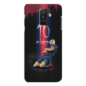 Чехол (TPU) с Футболистом на Samsung Galaxy A6 Plus 2018 ( A605) (MBAPPE 10)