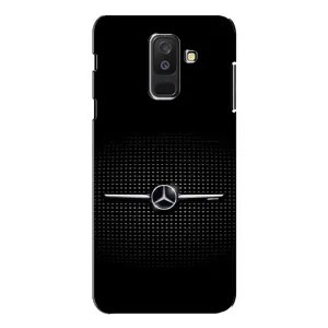 Силіконовий бампер з картинкою машини на Samsung Galaxy A6 Plus 2018 ( A605) (Mercedes)
