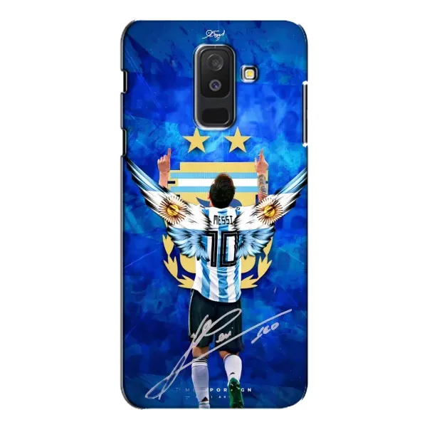 Чехол с рисунком «Месси Аргентина» для Samsung Galaxy A6 Plus 2018 (A605) Чехол с рисунком «Месси Аргентина» для Samsung Galaxy A6 Plus 2018 (A605)