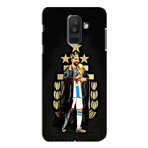 Чехол с рисунком «Месси король» для Samsung Galaxy A6 Plus 2018 (A605) Чехол с рисунком «Месси король» для Samsung Galaxy A6 Plus 2018 (A605)