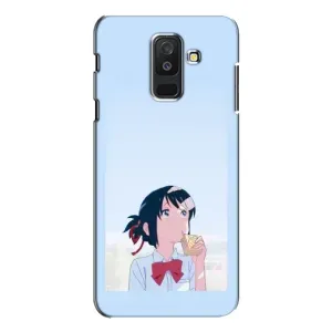 Чехол с персонажами АНИМЕ на Samsung Galaxy A6 Plus 2018 ( A605) (Мицуха)