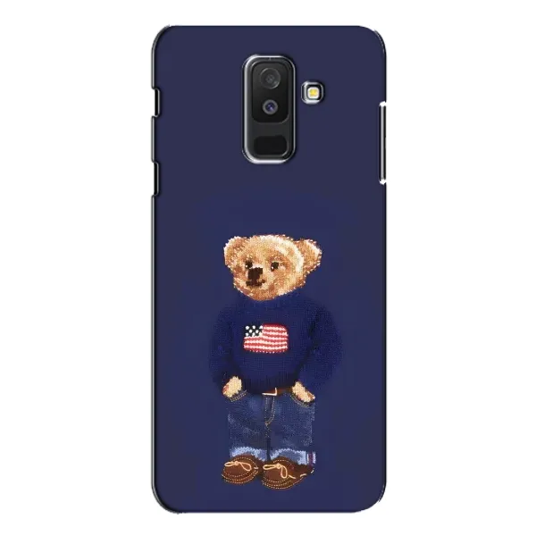 Чехол с рисунком «Мишка USA» для Samsung Galaxy A6 Plus 2018 (A605) Чехол с рисунком «Мишка USA» для Samsung Galaxy A6 Plus 2018 (A605)