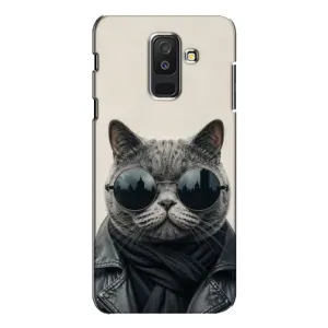 Чохол на тематику: Коти для Samsung Galaxy A6 Plus 2018 (A605) (Модний кіт)