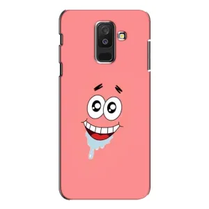 Чехлы с Патриком на Samsung Galaxy A6 Plus 2018 ( A605) (Мордочка Патрика)