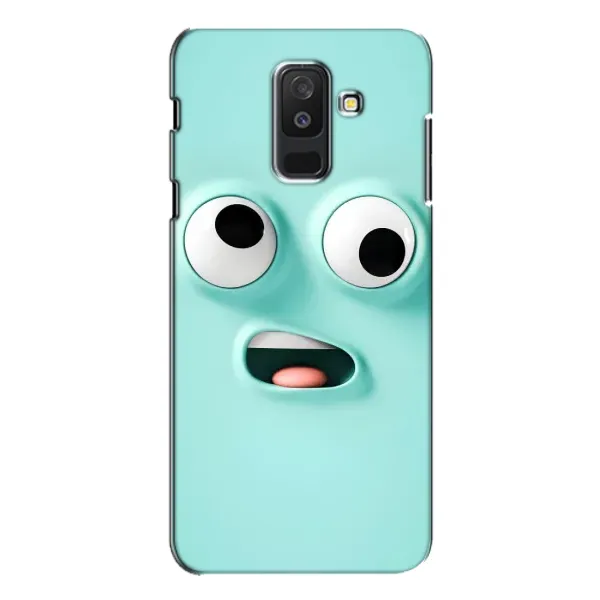 Чехол с рисунком «Забавное мятное лицо» для Samsung Galaxy A6 Plus 2018 (A605) Чехол с рисунком «Забавное мятное лицо» для Samsung Galaxy A6 Plus 2018 (A605)