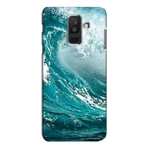 Летний Чехол на Samsung Galaxy A6 Plus 2018 ( A605) (Морская волна)