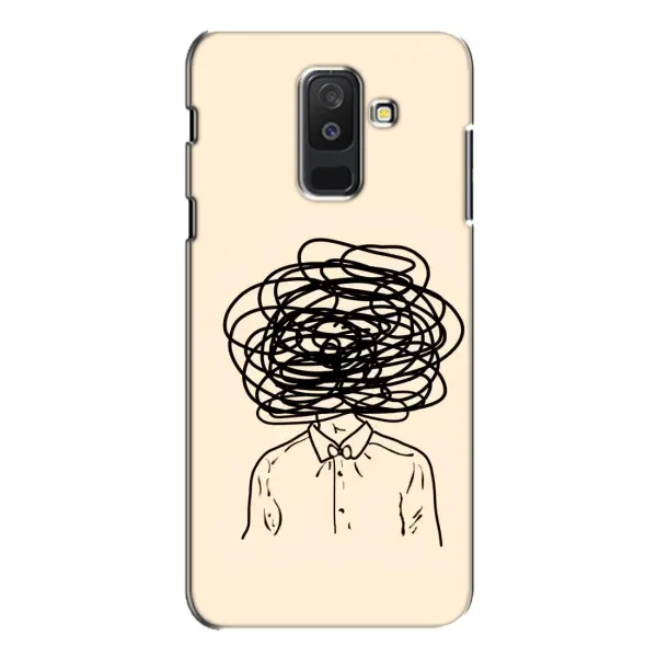 Чехол с рисунком «Мысли» для Samsung Galaxy A6 Plus 2018 (A605) Чехол с рисунком «Мысли» для Samsung Galaxy A6 Plus 2018 (A605)