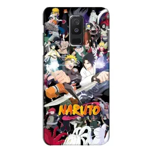Купить Чехлы на телефон с принтом Anime для Samsung Galaxy A6 Plus 2018 ( A605) (Наруто постер)