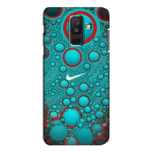Силіконовый Чохол на Samsung Galaxy A6 Plus 2018 ( A605) з картинкою НАЙК (Найк зелений)