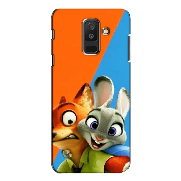 Чехол с рисунком «Ник и Хопс» для Samsung Galaxy A6 Plus 2018 (A605) Чехол с рисунком «Ник и Хопс» для Samsung Galaxy A6 Plus 2018 (A605)