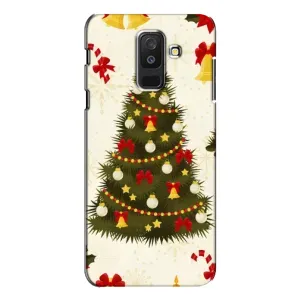 Чохол новорічна ялинка на Samsung Galaxy A6 Plus 2018 ( A605) (Новорічний принт)