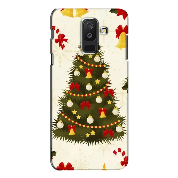 Чехол с рисунком «Новогодний принт» для Samsung Galaxy A6 Plus 2018 (A605) Чехол с рисунком «Новогодний принт» для Samsung Galaxy A6 Plus 2018 (A605)