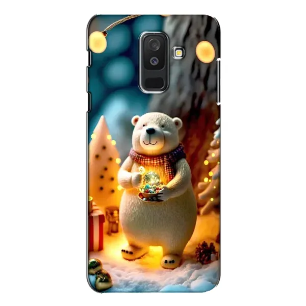 Чехол с рисунком «Новогодний ведмеженок» для Samsung Galaxy A6 Plus 2018 (A605) Чехол с рисунком «Новогодний ведмеженок» для Samsung Galaxy A6 Plus 2018 (A605)