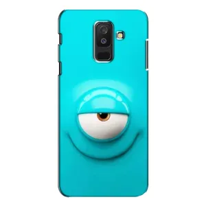 Силиконовые Чехлы (смешные стикеры) для Samsung Galaxy A6 Plus 2018 ( A605) (Одноглазик)