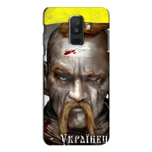 Чехол с картинкой (Патриотический КОЗАК) на Samsung Galaxy A6 Plus 2018 ( A605) (Одноглазый Козак)