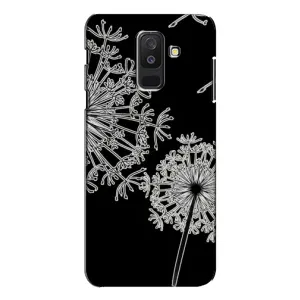 Силіконовий Чохол з кульбабками на Samsung Galaxy A6 Plus 2018 ( A605) (Кульбаба)
