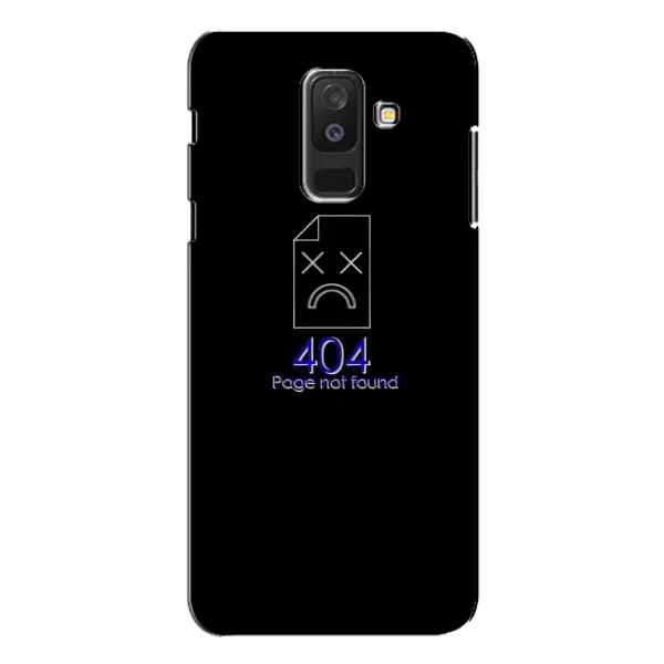 Чехол с рисунком «Ошибка 404» для Samsung Galaxy A6 Plus 2018 (A605) Чехол с рисунком «Ошибка 404» для Samsung Galaxy A6 Plus 2018 (A605)