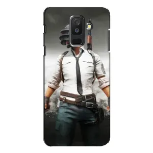 Чохол з картинкою "Герой Pubg" на Samsung Galaxy A6 Plus 2018 ( A605) (Пабг)