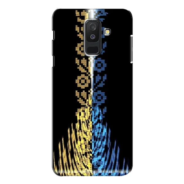Чехол с рисунком «Патриотическая вышиванка» для Samsung Galaxy A6 Plus 2018 (A605) Чехол с рисунком «Патриотическая вышиванка» для Samsung Galaxy A6 Plus 2018 (A605)