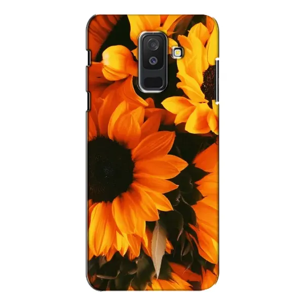 Чехол с рисунком «подсолнухи» для Samsung Galaxy A6 Plus 2018 (A605) Чехол с рисунком «подсолнухи» для Samsung Galaxy A6 Plus 2018 (A605)