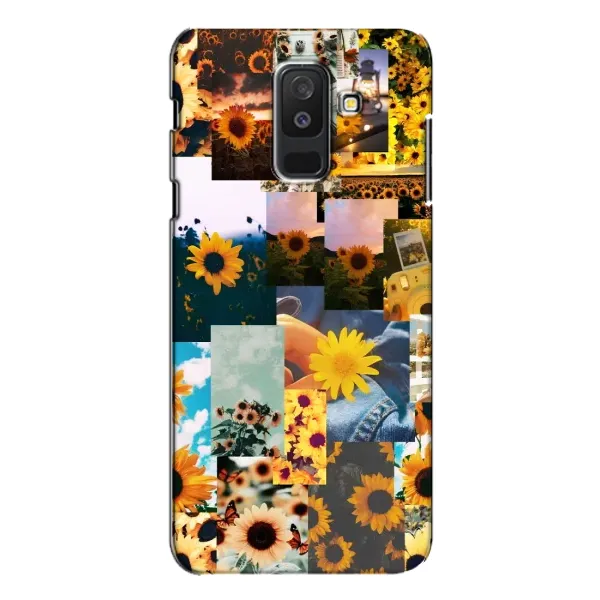 Чехол с рисунком «Подсолнуховый дизайн» для Samsung Galaxy A6 Plus 2018 (A605) Чехол с рисунком «Подсолнуховый дизайн» для Samsung Galaxy A6 Plus 2018 (A605)