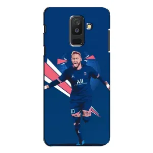 Силиконовый Чехол Samsung Galaxy A6 Plus 2018 ( A605) (Празднование Неймара)