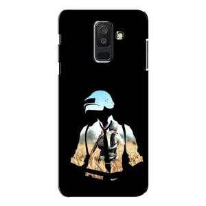 Чохол з картинкою "Герой Pubg" на Samsung Galaxy A6 Plus 2018 ( A605) (Пубг мен)