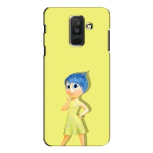 Чехол Головоломка для Samsung Galaxy A6 Plus 2018 ( A605) - (AlphaPrint) (Радость)