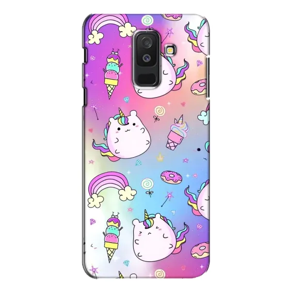 Чехол с рисунком «Радуга и Единорог» для Samsung Galaxy A6 Plus 2018 (A605) Чехол с рисунком «Радуга и Единорог» для Samsung Galaxy A6 Plus 2018 (A605)